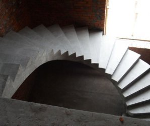 эксклюзивная бетонная лестница
