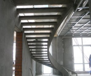 эксклюзивные лестницы из бетона