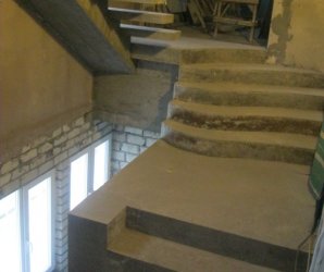 бетонные лестницы и ступени
